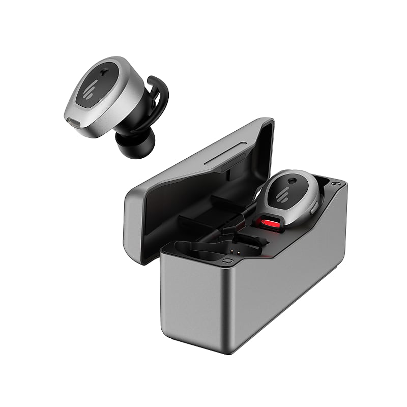 Edifier TWS NB True Wireless Active Noise Canceling Earbuds,  ANC In-ear Headphones with Button Control Grey image 1