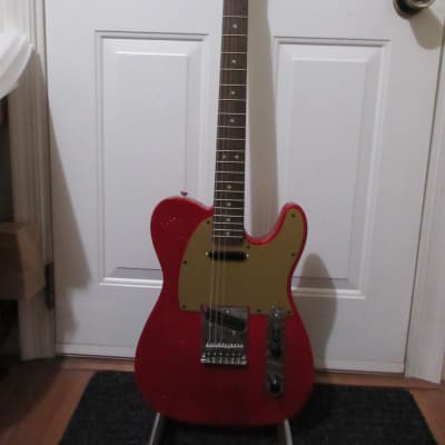 ~Cashified~ Fender Squier Red Sparkle Telecaster  w/Bridge HumBucker image 4