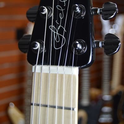 G-Sharp OF-1 Travel Guitar, Black (g# tuning, comes w/ gig bag) image 4