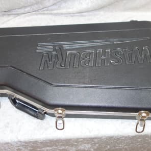 Washburn molded electric guitar hardshell case image 3