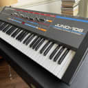 Excellent Roland Juno-106 61-Key Programmable Polyphonic Synthesizer Japan w/ Travel Case