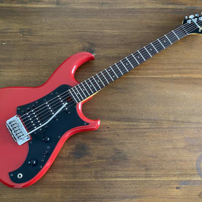Aria Pro II Guitar, MIJ 1986, RS Wildcat, Red, HSS image 3
