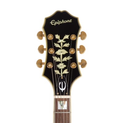 Epiphone Sheraton-II PRO Electric Guitar, Ebony, 1610204874 image 7