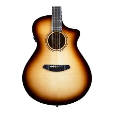 Breedlove Artista Pro Concert CE 6-String European Spruce Wood Top Acoustic Guitar with Maple Neck and Real Solid Tonewoods (Right-Handed,Burnt Amber) image 6