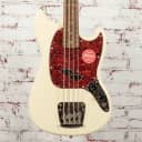 Squier Classic Vibe '60s Mustang® Bass Electric Bass, Laurel Fingerboard, Olympic White x4003