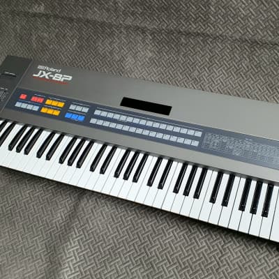 Roland JX-8P 61-Key Polyphonic Synthesizer ✅RARE from ´80s✅ Professional Synthesizer✅ Cleaned & Full Checked ✅