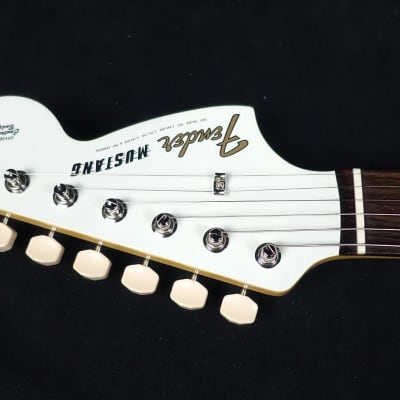 Fender Japan FSR Limited Edition Olympic White/Red Competition Mustang MIJ Domestic Only Model. image 8