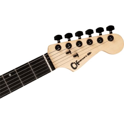 Charvel Pro-Mod DK24 Mahogany Poplar Burl Electric Guitar, Desert Sand image 13