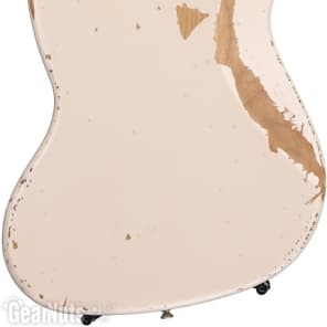 Fender Flea Jazz Bass - Shell Pink  Road Worn image 4