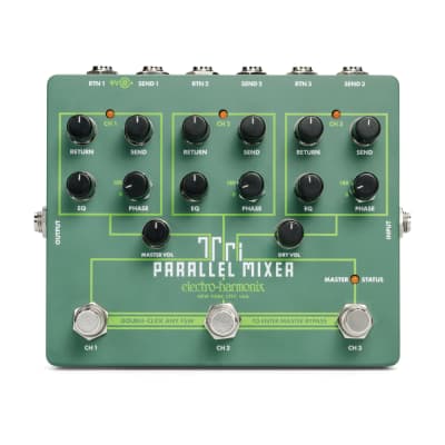 Electro-Harmonix Tri Parallel Mixer, Effects Loop Mixer / Switcher image 2