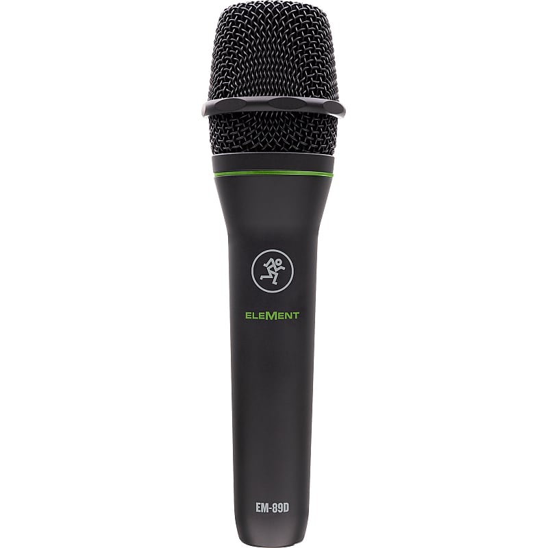 Mackie EM-89D EleMent Series Handheld Cardioid Dynamic Vocal Microphone image 1