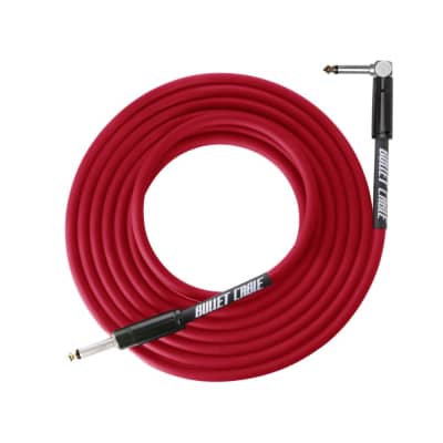 Bullet Cable 10′ Red Thunder Guitar Cable for sale