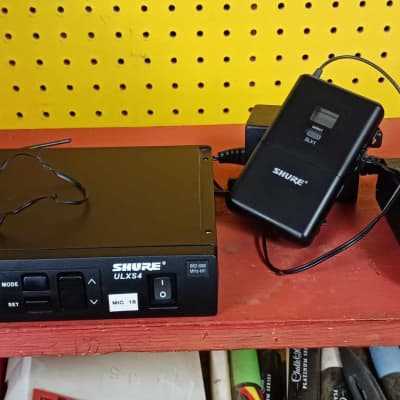 Shure ULXS4 Receiver and Beta 87a Wireless Microphone | Reverb