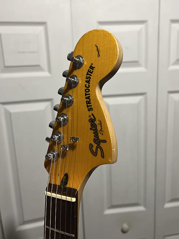 超激安 SQUIER Standard FMTちょっと改 Stratocaster ギター 