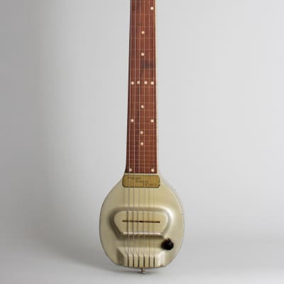 Bronson Singing Electric Lap Steel Electric with Matching Amplifier Guitar, made by National-Dobro Corp. (1935), original black hard shell case. image 1