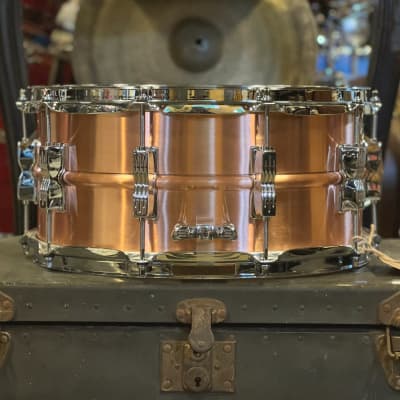 NEW Ludwig 6.5x14 Acro Copper Snare Drum image 3
