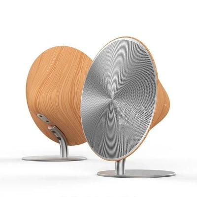 Retro Bluetooth Speaker - Wood color image 2