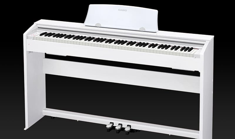 Casio PX 770 WE - pianoforte digitale 88 tasti - bianco | Reverb