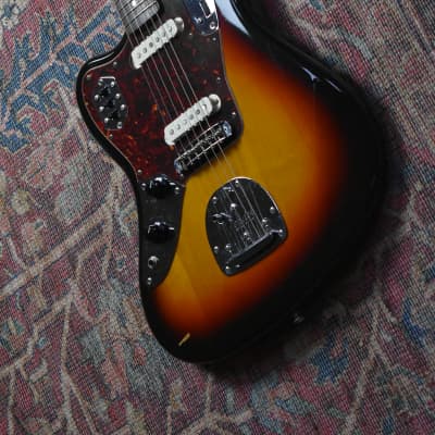 1998 Fender Japan “Order” JG66 Jaguar Left-Handed Sunburst, CIJ, Limited, Offset image 11