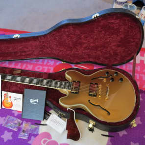 Gibson USA Custom Shop CS 356  goldtop image 1