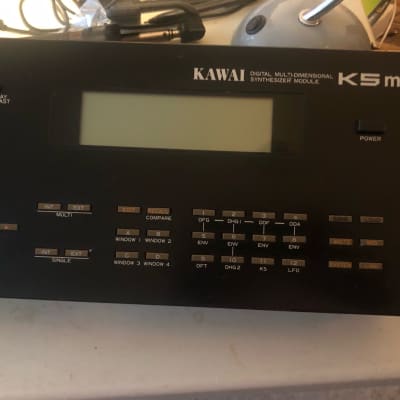 Kawai K5M Rackmount Digital Synthesizer Module 1987 - Black