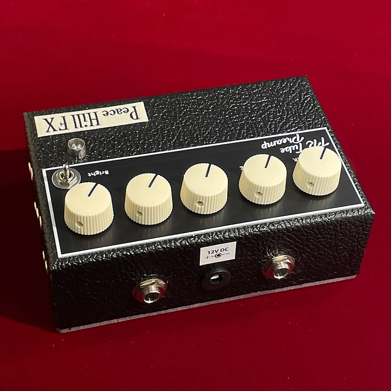 Peace Hill FX TR Tube Preamp 2022 - Black Vinyl | Reverb