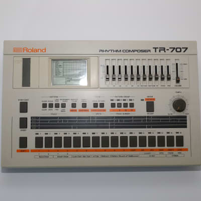 Roland TR-707 Rhythm Composer 1986 - White
