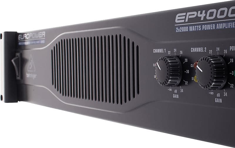 Behringer Europower EP4000 4000-Watt Stereo Power Amp - 230V