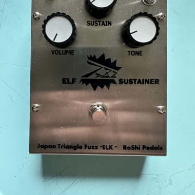 Roshi Pedals Elf Fuzz Elk Big Muff Sustainar Pedal Triangle | Reverb