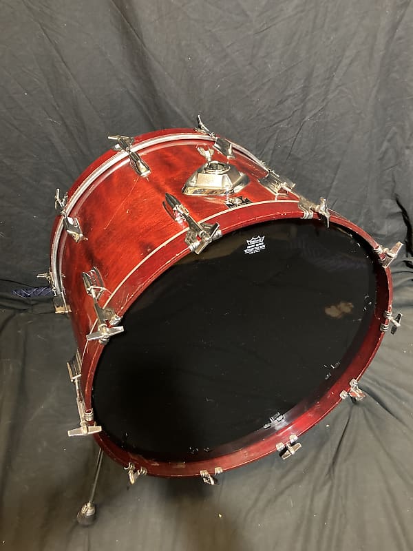Tama - 24x16" Superstar Bass Drum, Complete! 1980's - Wine Red image 1