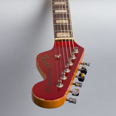 Fender  Coronado II Thinline Hollow Body Electric Guitar (1966), ser. #503080, original black tolex hard shell case. image 16