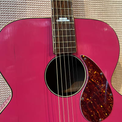 Vintage 1950s Kay K22 Jumbo Flat Pink Acoustic Guitar *Ex. Ronnie Lane Studios* image 4