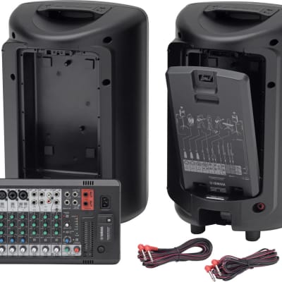 Yamaha STAGEPAS 400BT 400-Watt Portable PA System with Bluetooth image 5
