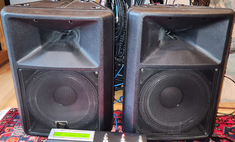 EV SX200①♡ Electro-Voice SX-200 Speakers PAIR. Metal hangers included