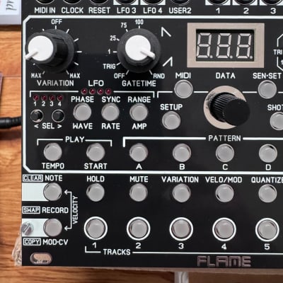 Flame Instruments Flame Takt Sequencer and Flame Fire Drum Module with Expander and Sensors image 8