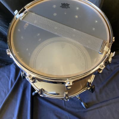 Russ McKinnon's, Remo 14x11.5" Brazilian Marching Snare Drum 1980's - Natural image 17