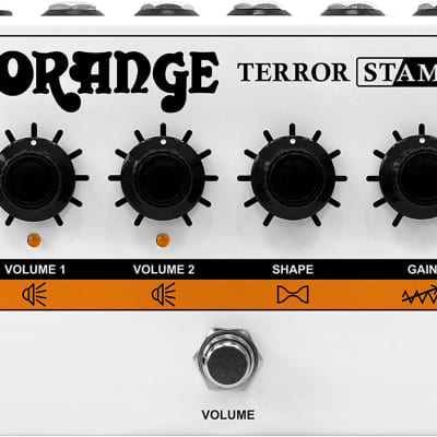 Orange Terror Stamp 20-watt Valve Hybrid Guitar Amp Pedal with Shape Control image 2