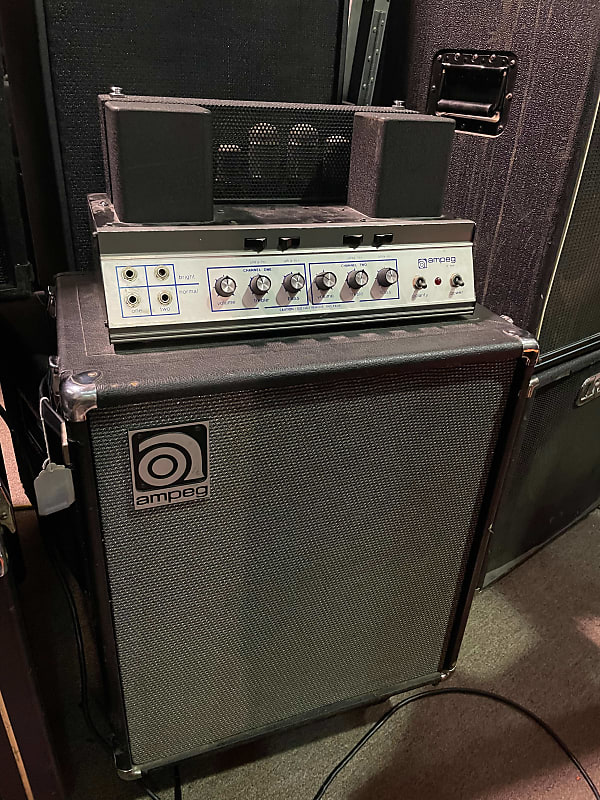 Ampeg B-15N Portaflex Bass Combo Amplifier Vintage - Local | Reverb