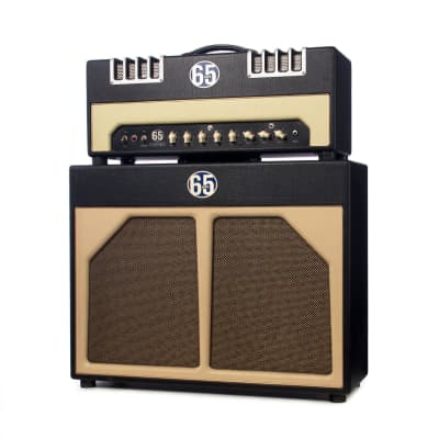 65 Amps Empire Half Stack - 22 watt Boutique Tube Guitar Amplifier Head and 2x12 Speaker Cabinet - USED image 5
