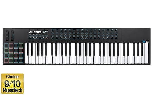 Alesis VI61 Advanced USB/MIDI Keyboard Controller (Used/Mint) image 1