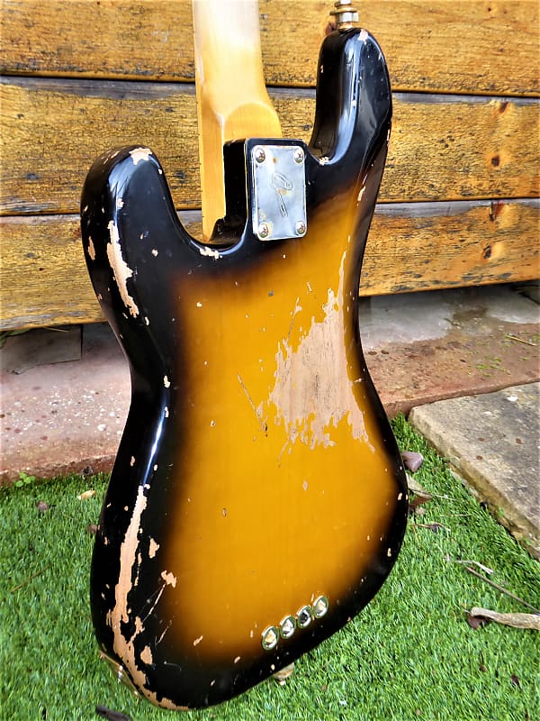 DY Guitars Sting / Police '54 P Bass relic body PRE-BUILD