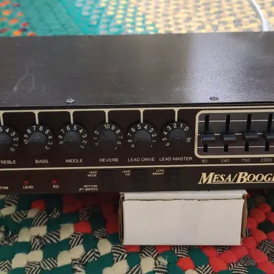 Mesa Boogie Studio Preamp Rack Mount Equalizer 1988 Early Unit Recently Serviced New Stuff! image 2
