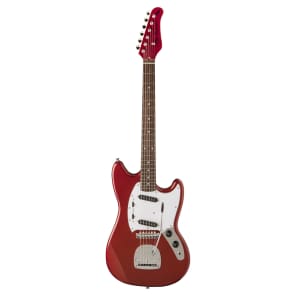 Jay Turser JT-MG2-CAR Offset Solid-Body Candy Apple Red