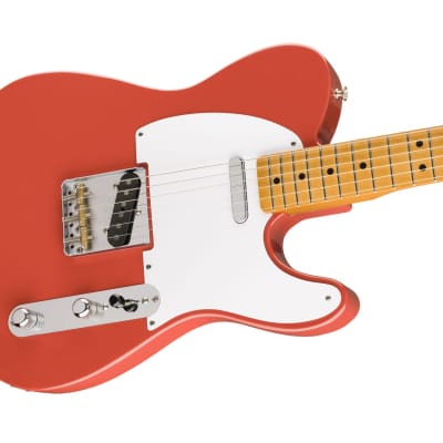 Fender Vintera '50s Telecaster Maple Fiesta Red image 1