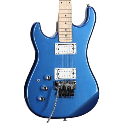 Kramer Pacer Classic Electric Guitar with Floyd Rose, Left-Handed, Radio Blue Metal for sale