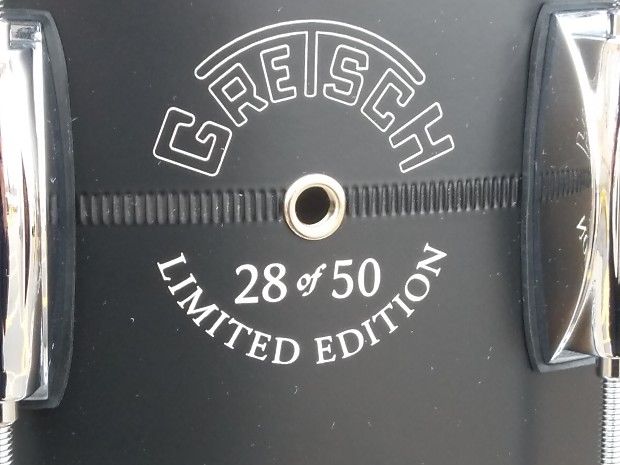 Gretsch G4170D Limited Edition 7x14" Black Aluminum Snare Drum image 4
