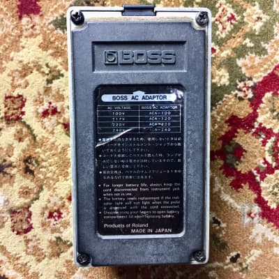 Boss SD-1 Overdrive 1982 Japan black label | Reverb