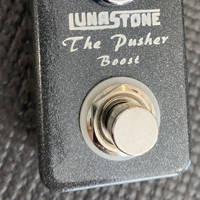 Lunastone The Pusher Clean Boost - Grey Sparkle image 6