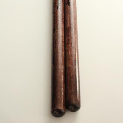 SGM Taiko, Bachi Drum sticks, Japan wood, 2 pairs Bombay Mahogany Handmade in USA image 3