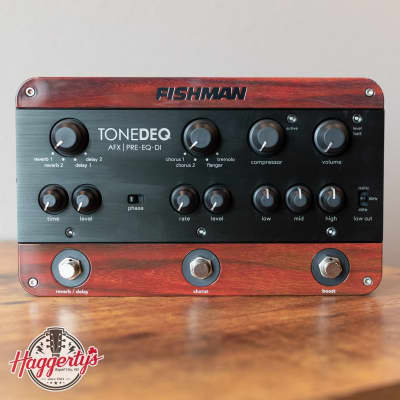 Fishman ToneDeq AFX Preamp EQ and DI with Dual Effects | Reverb